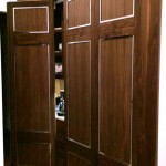Non warping wood bi fold sliding doors insulated room dividers sound deadening