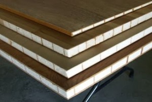 Lightweight high strength torsion box foam core varuiety of thicknesses and wood species