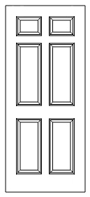 completed-sing-core-6-panel-raised-panel-door-illustration