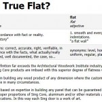 true-flat-definition
