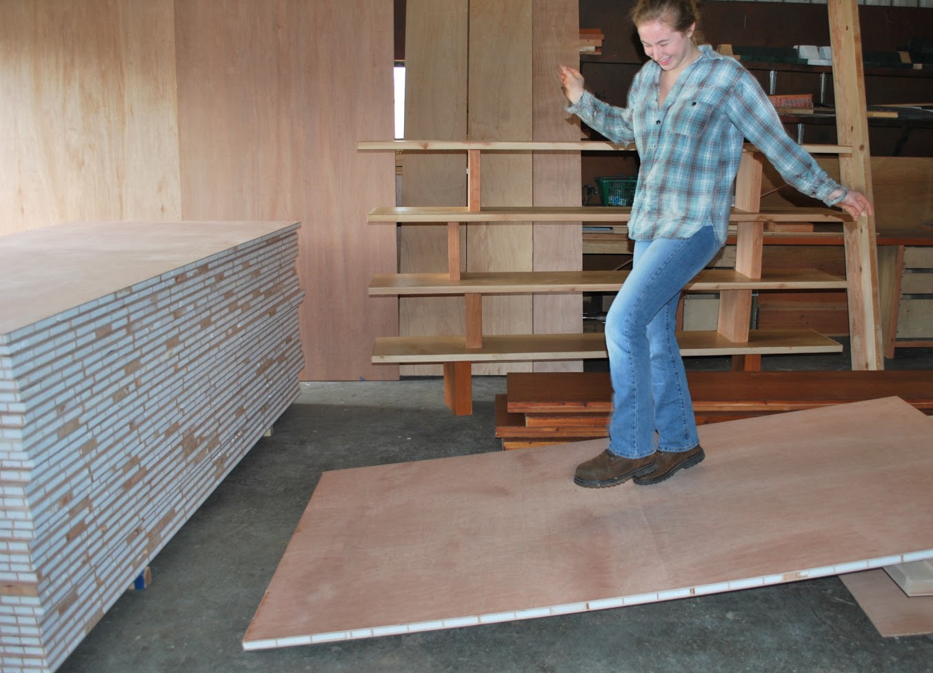 high-strength-sandwich-panel – Non-warping patented wooden pivot door