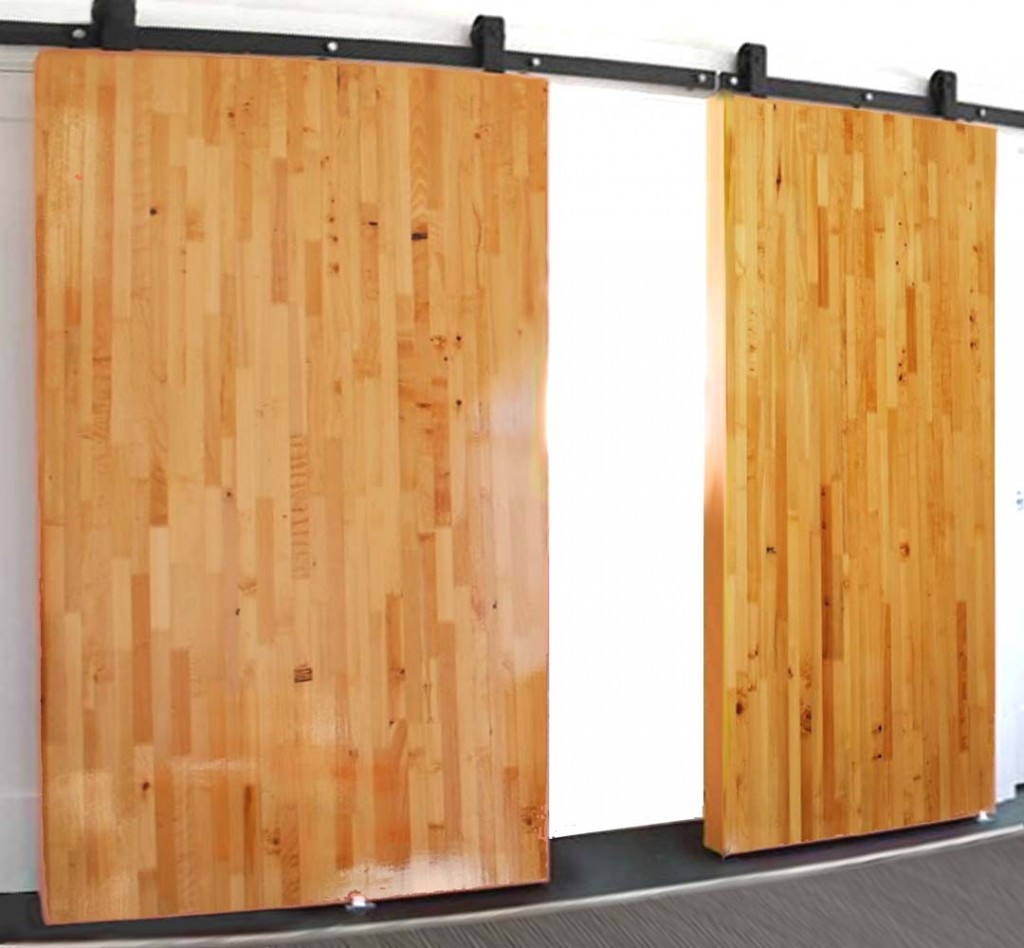 large lightweight honeycomb sliding door – Non-warping patented wooden ...