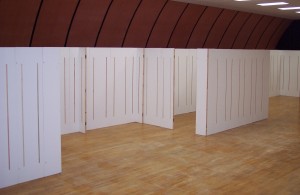 70 ft trade show display modular walls flat pack easy set up