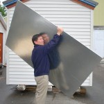 easy to handle lightweight high strength metal honeycomb panels