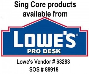 Sing Core products from Lowes Pro Desk vendor 63283 SOS 88918