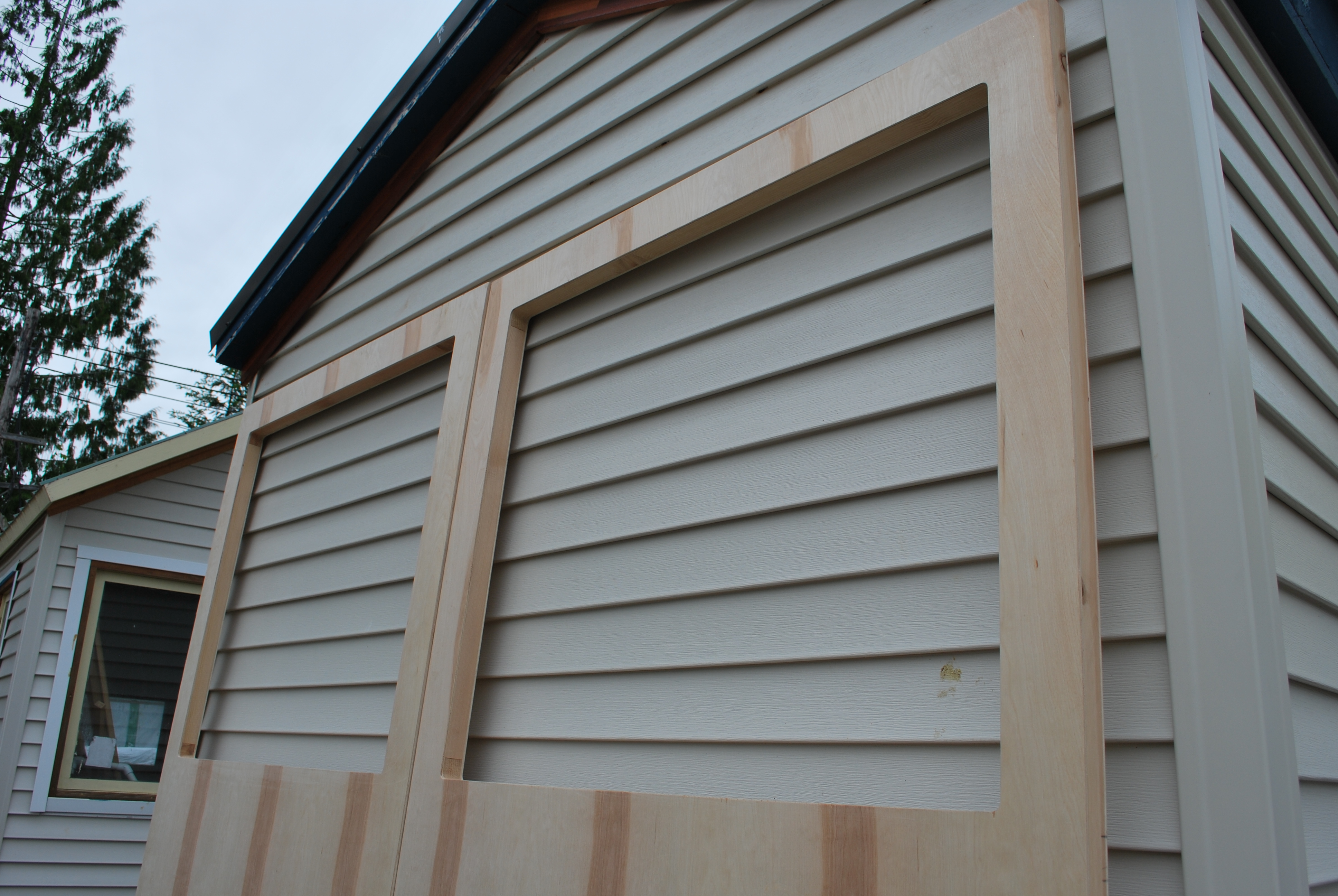 Contemporary lightweight sing wood door Nonwarping