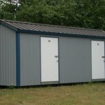Aluminum outdoor storage shed kits any size honeycomb panels lightweight high strength