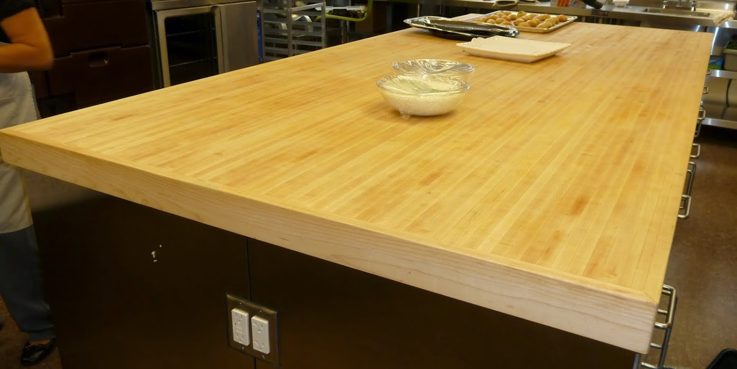Butcher Block Counter Top Made Of Sing Torsion Box Available From