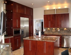 Lowes cherry kitchen cabinets