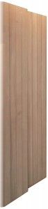 Sing wood stave modular sliding door 48 x 80 Lowes Home Improvement