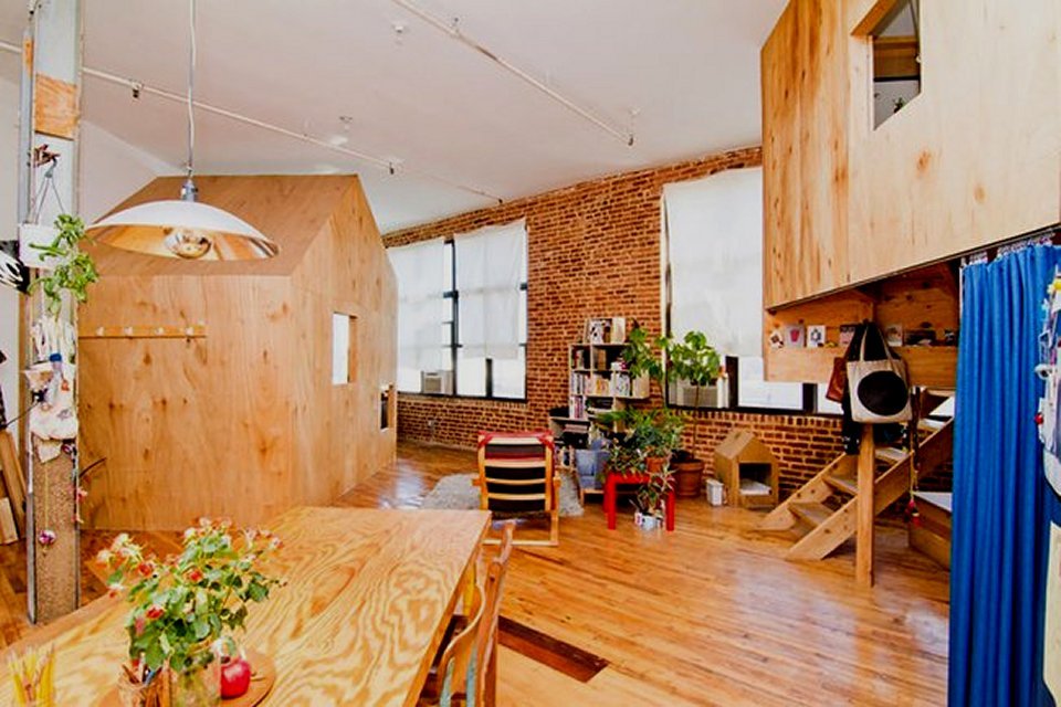 Brooklyn New York couple builds house within a house