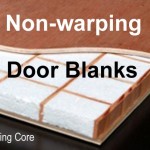 Non warping door blanks in the news at Sing Core lightweight high strength