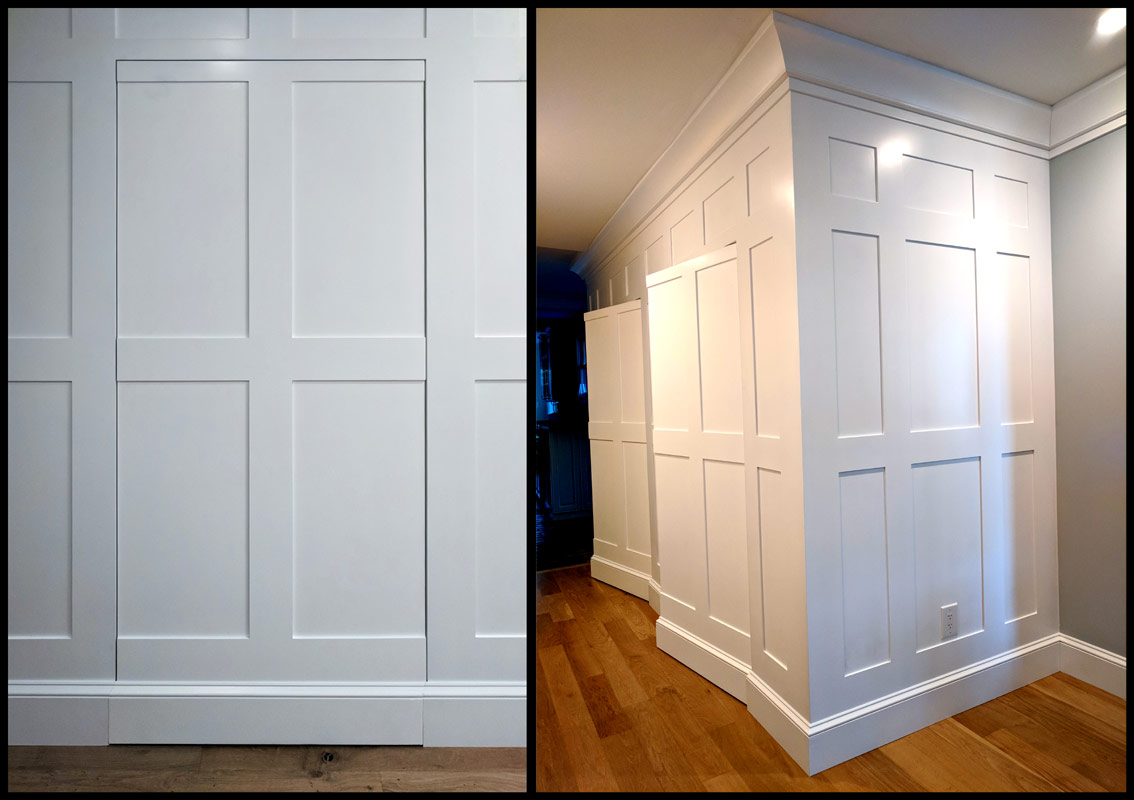 Concealed Hallway Doors Hinge Doors Cabinet