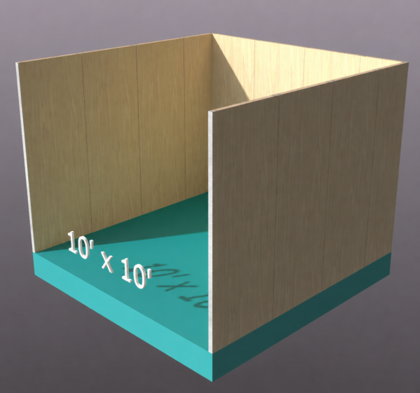 10x10 Tradeshow booth kit