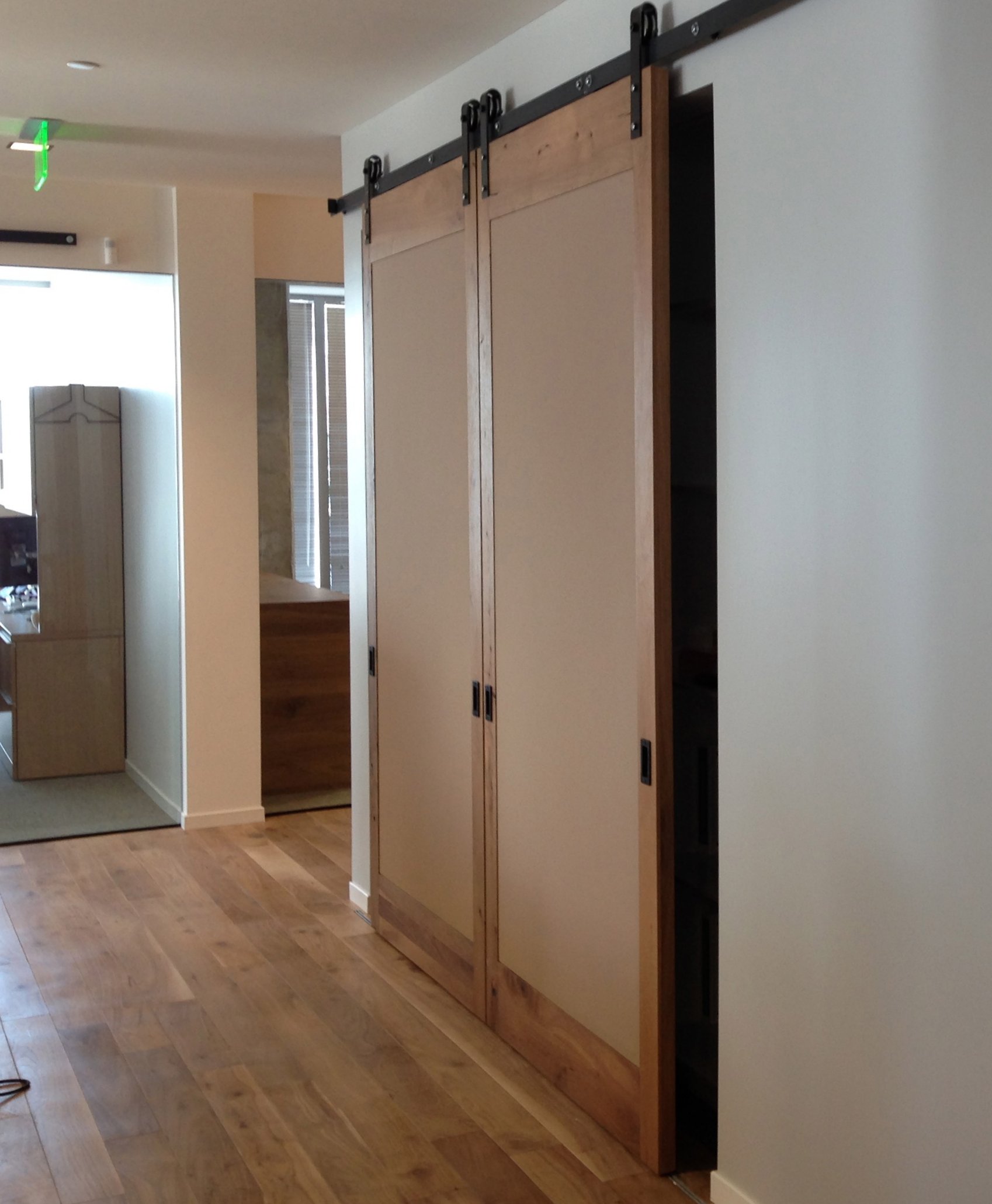Interior Barn Doors Non Warping Patented Wooden Pivot Door