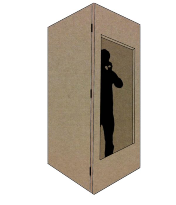 Sing Soundproof Phone Booth in MDF