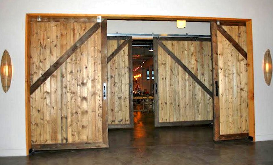 Interior Barn Doors Non Warping, Large Sliding Barn Doors